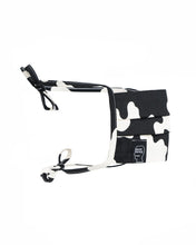 Load image into Gallery viewer, Cow Face Protection Garment - Cow/Black