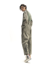 Load image into Gallery viewer, Printed Mechanic Jumper - Olive Green