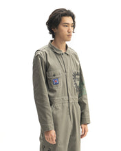 Load image into Gallery viewer, Printed Mechanic Jumper - Olive Green