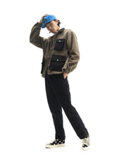 Load image into Gallery viewer, Sherpa Chore Coat - Brown/Black