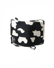 Load image into Gallery viewer, Reversible Cow Face Protection Garment - Cow/Black