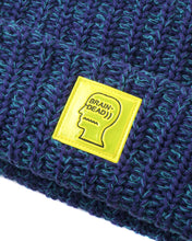 Load image into Gallery viewer, Safety Logo Patch Beanie - Purple/Teal
