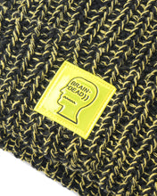 Load image into Gallery viewer, Safety Logo Patch Beanie - Black/Lemon
