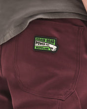 Load image into Gallery viewer, Hard/Software Velcro Carpenter Pant - Burgundy Canvas
