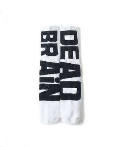 Vertical Type Socks - white