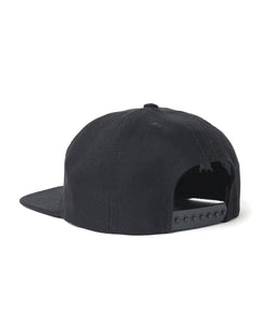 Ray Johnson Estate Embroidered 6 Panel hat - black