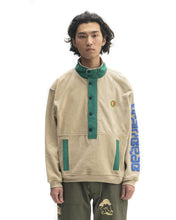 Load image into Gallery viewer, Global Works Snap Mock Neck Pullover - Natural
