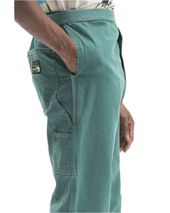 Washed Hard/Software Velcro Carpenter Pant - Teal