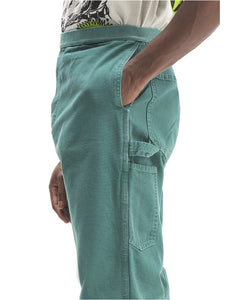 Washed Hard/Software Velcro Carpenter Pant - Teal