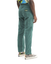 Load image into Gallery viewer, Washed Hard/Software Velcro Carpenter Pant - Teal
