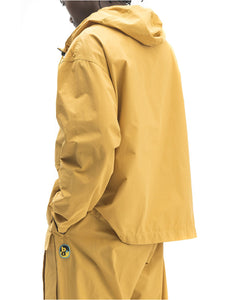 Zip Front Anorak - Gold