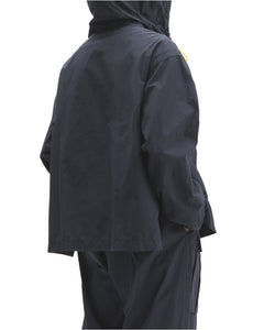 Zip Front Anorak - Navy