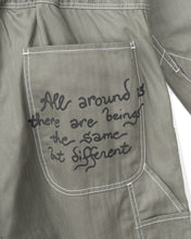 Load image into Gallery viewer, Printed Mechanic Jumper - Olive Green
