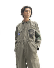 Load image into Gallery viewer, Printed Mechanic Jumper - Olive Green
