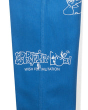 Load image into Gallery viewer, Hard/Software Velcro Printed Carpenter Pant - Blue
