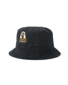 NTS Alternate Logo Head Bucket Hat - Black