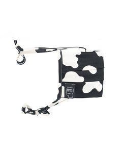 Reversible Cow Face Protection Garment - Cow/Black