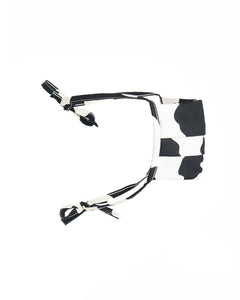 Reversible Cow Face Protection Garment - Cow/Black