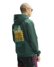 Load image into Gallery viewer, Brain Dead x The North Face Drop Shoulder PO Hoodie - Night Green
