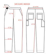 Load image into Gallery viewer, Hard/Software Velcro Corduroy Carpenter Pant - Yellow
